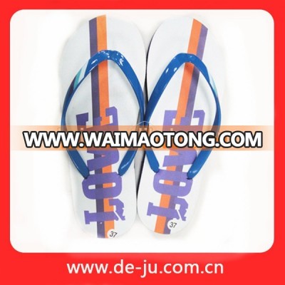 Plastic Stripe Printing New Design Men Sandals